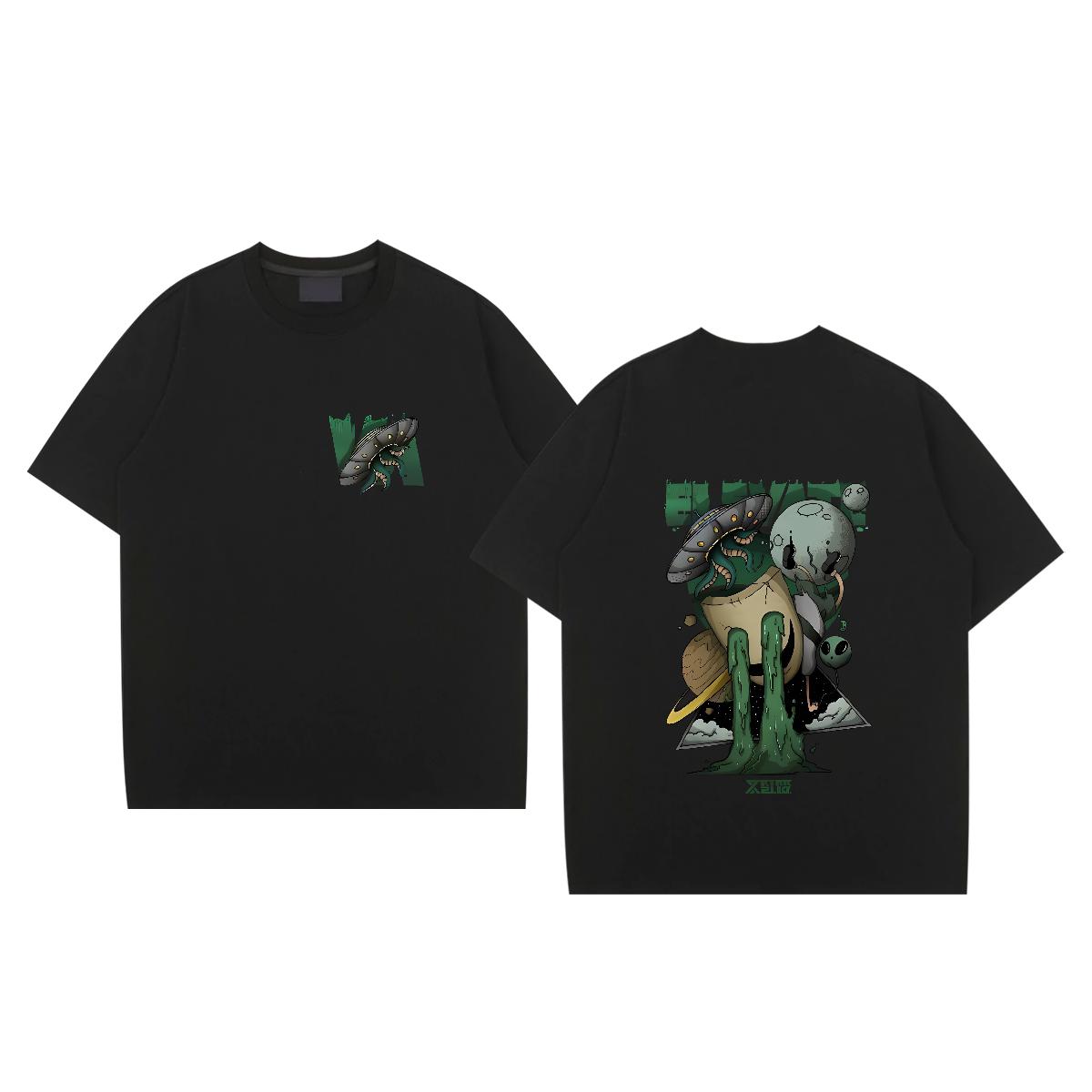 Factory Direct Mens T Shirts Floral Print Mens Tshirts Street Breathable Crew Neck Designer Tops Shirt