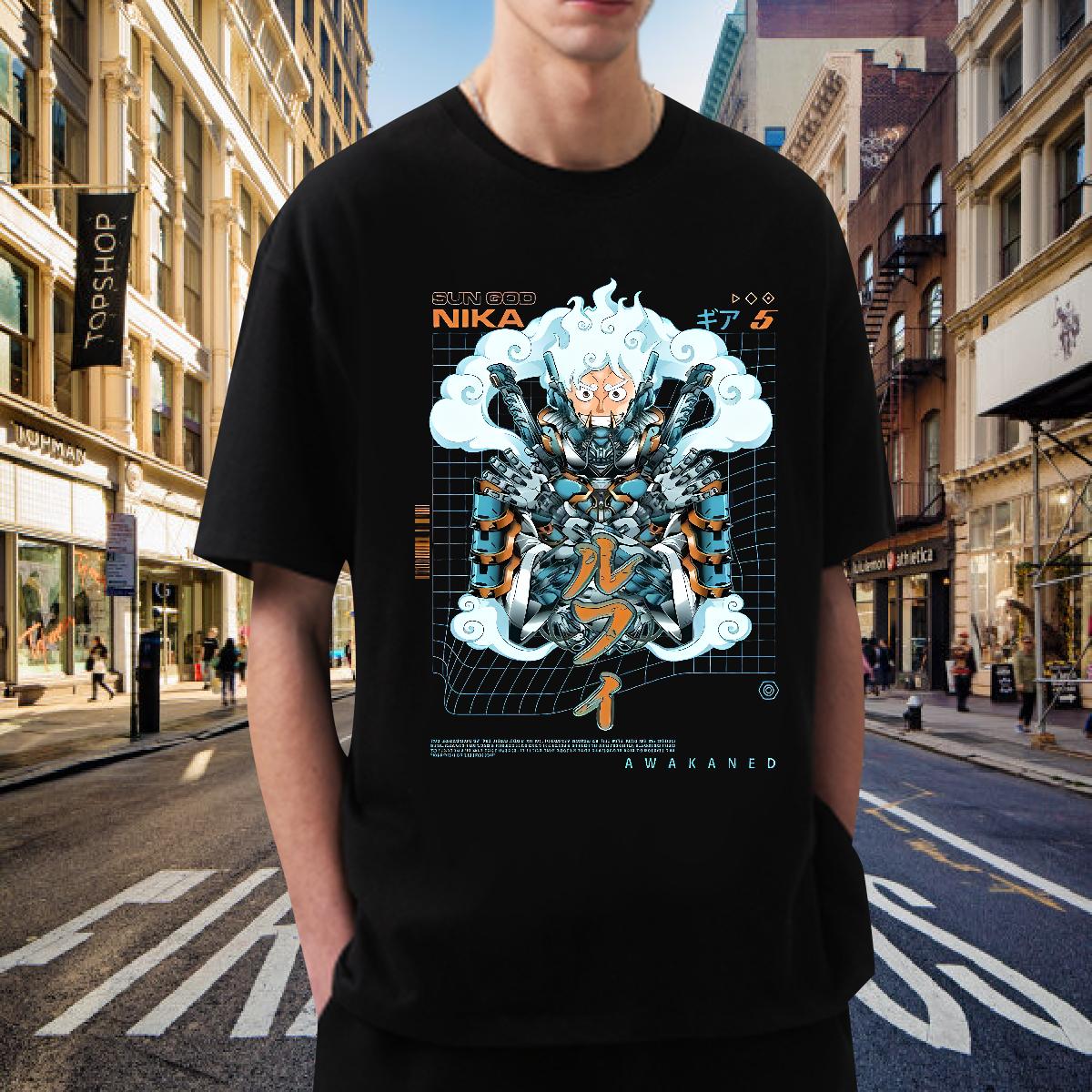 Loose Men Tshirts Breathable Crew Neck Hip Hop T-Shirts DIY Printed New Top Tees