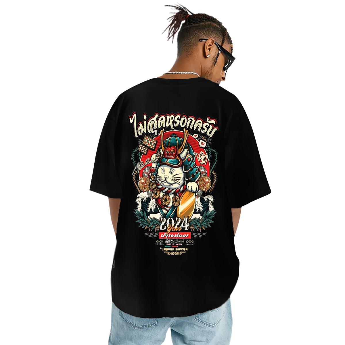 Comfortable Men Tshirts Crew Neck Cotton Anime Printing Street T shirt Skull Factory Direct Tops Shirt