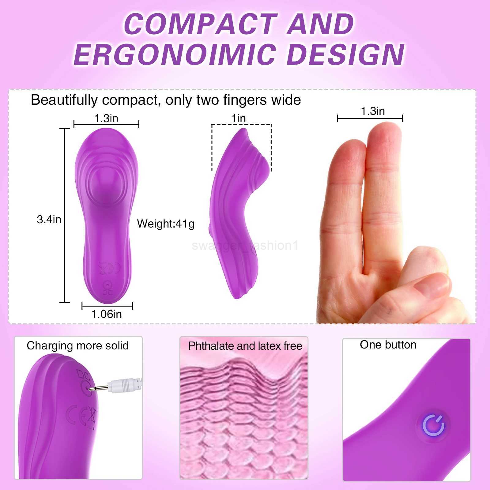 Wearable Vibrator for Women Clit Stimulator Wireless Bluetooth APP Control Magnetic Wear Vibrating Female Masturbator sexes ToysB240708