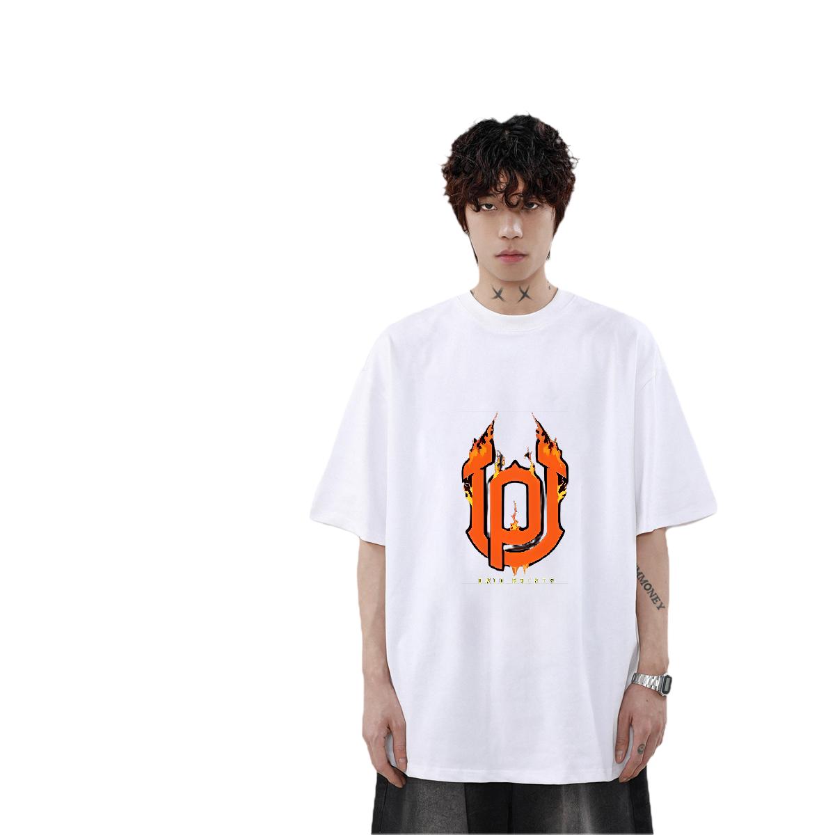 Fashion Designer Mens T Shirts Asian Size Men Tshirts Anime Printing Street Breathable Crew Neck Cotton Unisex Polos