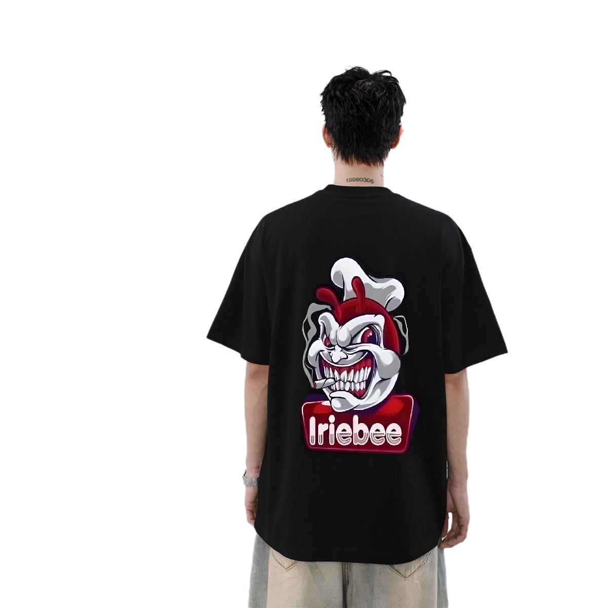 Unisex T Shirt For Man Anime Printing Street O-Neck Short Sleeve Cotton Tshirts 2024 DIY Printed Tops Tees