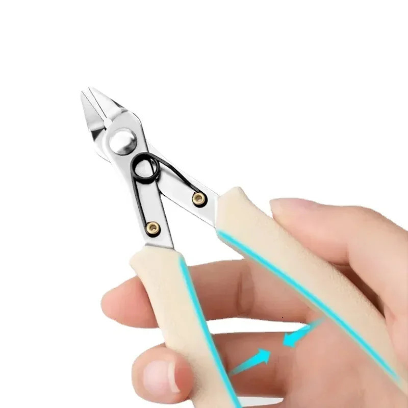 Manual nail clippers for removing rhinestone gemstones 170 soft wire cutting nails unloading pliers chain cutting nails art tool 240705