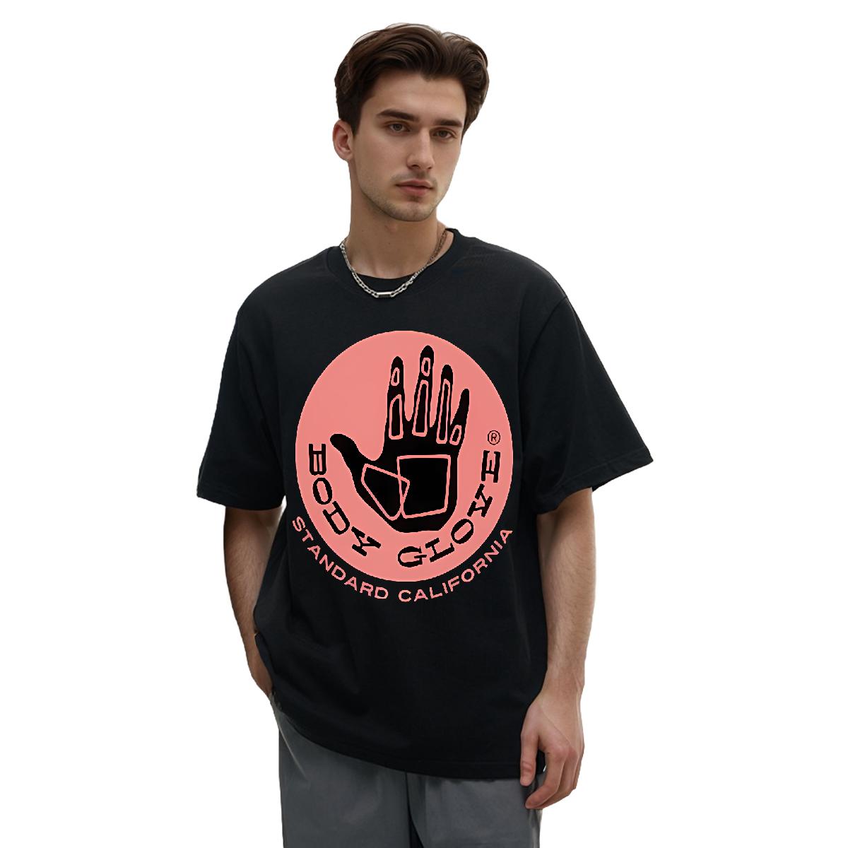 Stylish White Plus Size Men's Fashion Casual T-Shirt Street Wear