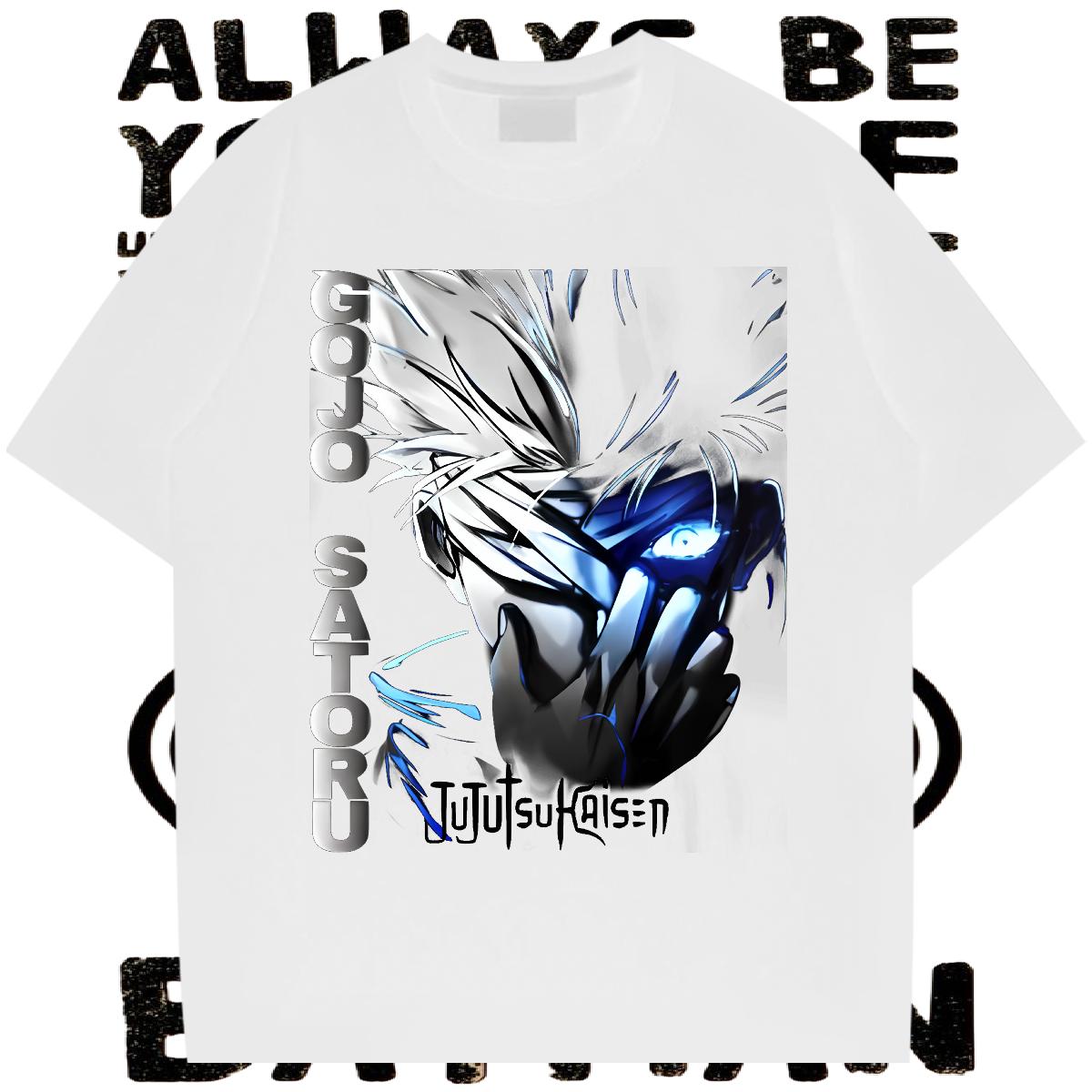 2024 Summer Men T Shirts Custom Printing Daily Outfit Men Tops Tees Crew Neck Cotton Breathable Loose Fit