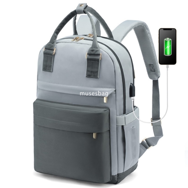 High end unisex designer backpack for men and women fashionable simple large capacity laptop bag practical casual portable travel backpack