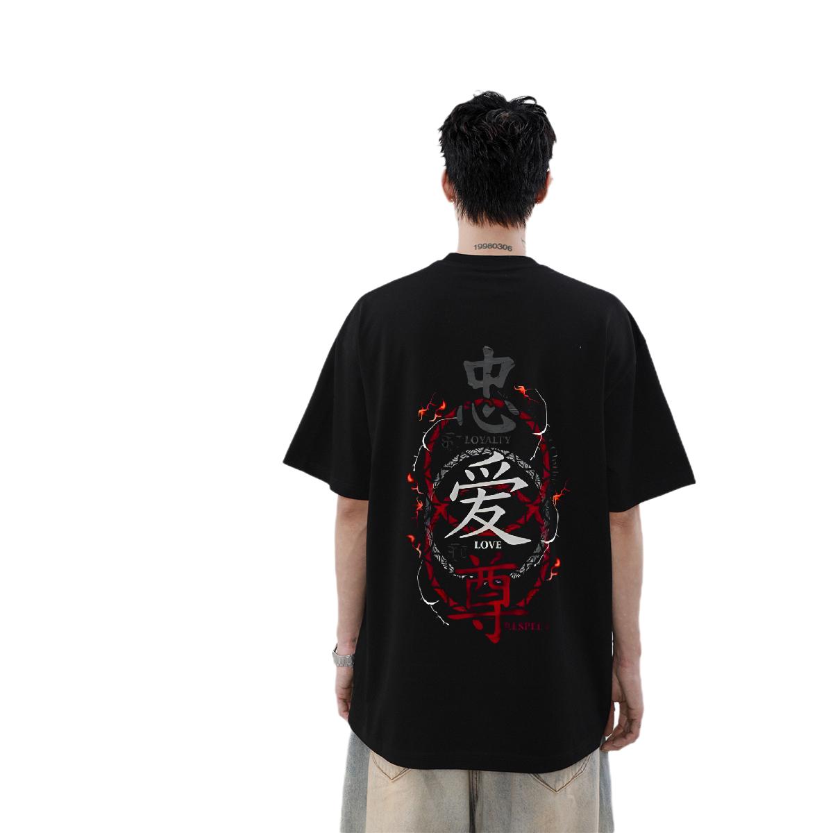 Stylish 2024 Summer Cartoon Men's Custom Tees - Casual Daily Wear Soft Cotton Polos