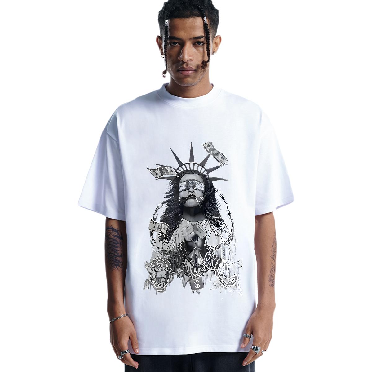 Designer T-Shirts Casual Round Neck Short Sleeve Men Tshirts Casual New Skull Tee Shirt