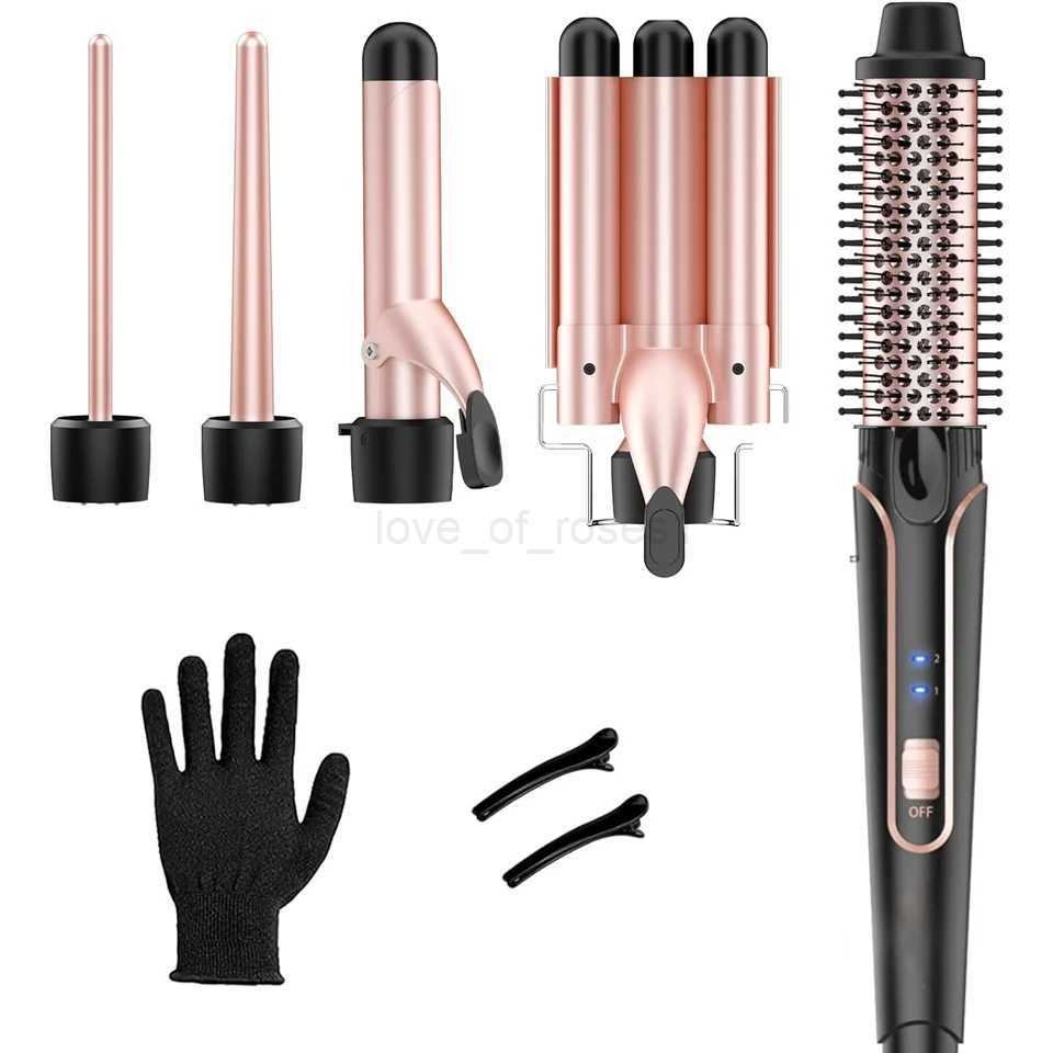 YAWEEN Curling Iron Hair 5in1 With Fast Heating Up Professional Curling Iron Hair Styling Appliances Suitable For All Hair TypesM240708
