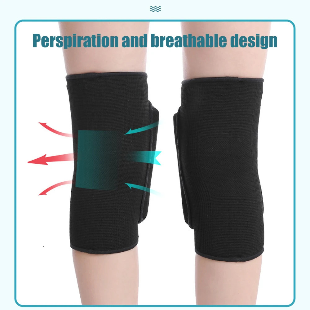 BraceTop Sports Non-Slip Knee Brace Soft Knee Pads Breathable Knee Sleeve for Dance Wrestling Gym Volleyball Basketball Running 240703