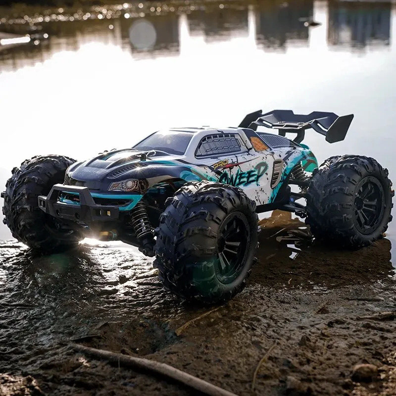 Q117 Brushless 4WD RC For Adults 1 16 70KMH HighSpeed Remote Control Car All Terrain OffRoad Truck Festival Gift 240624