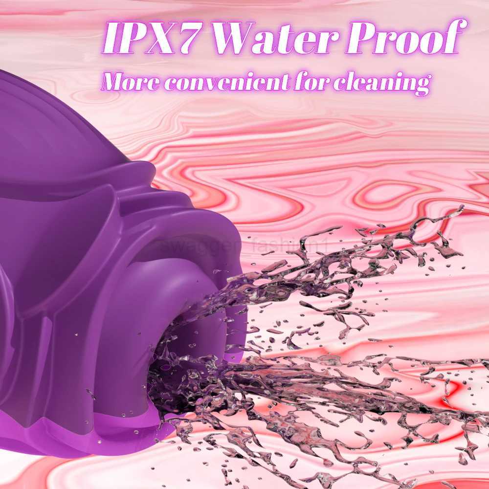 Rose-Sucking Vibrator for Women Nipple Massager Clitoral Vacuum Stimulator Vibrating Female Masturbator sexes Toys for AdultsB240708