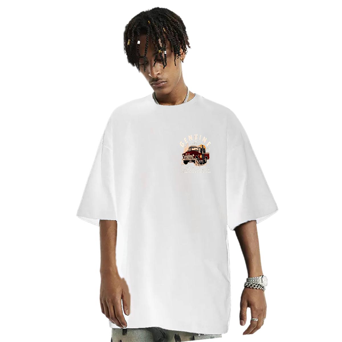 Men's Designer Fashion T-Shirts: Round Neck, Short Sleeve, Streetwear | Custom Anime Brand Clothing