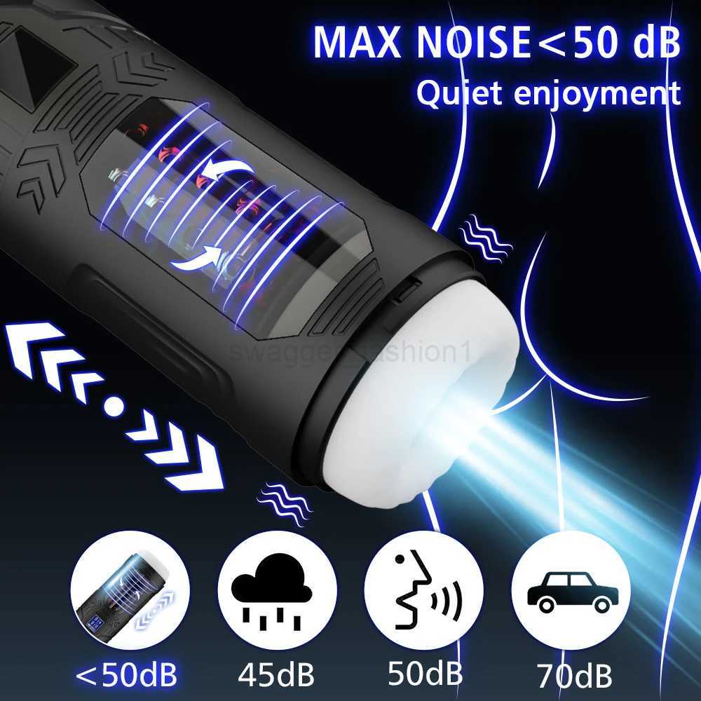 Automatic Male Masturbator Cup Telescopic Rotation Vagina Masturbation sexes Toys for Men Blowjob Mastubator Adults SuppliesB240708