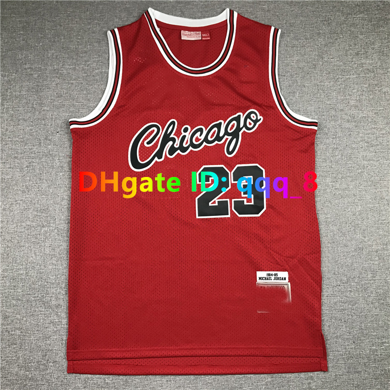 23 Michael Jor dan 33 Scottie Pippen Throwback Basketball Jersey 91 Dennis Rodman 199798 basket North Carolina Mens TShirt Black Red White Gr