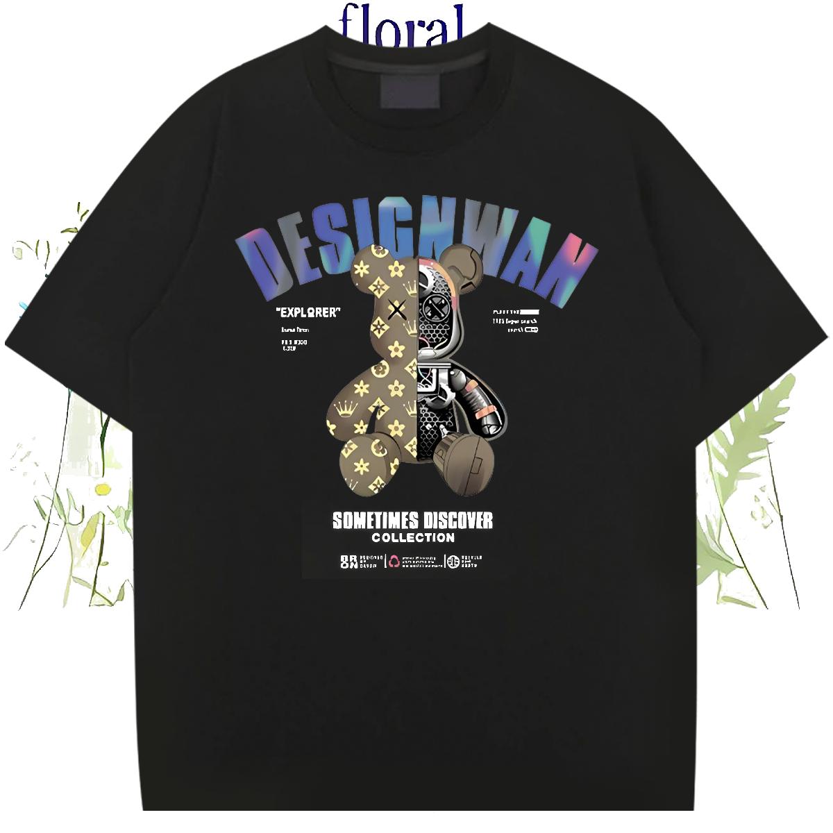 Casual New Man T Shirts Black Oversized Outdoor Men Tshirts O-Neck Short Sleeve Cotton High Quality
