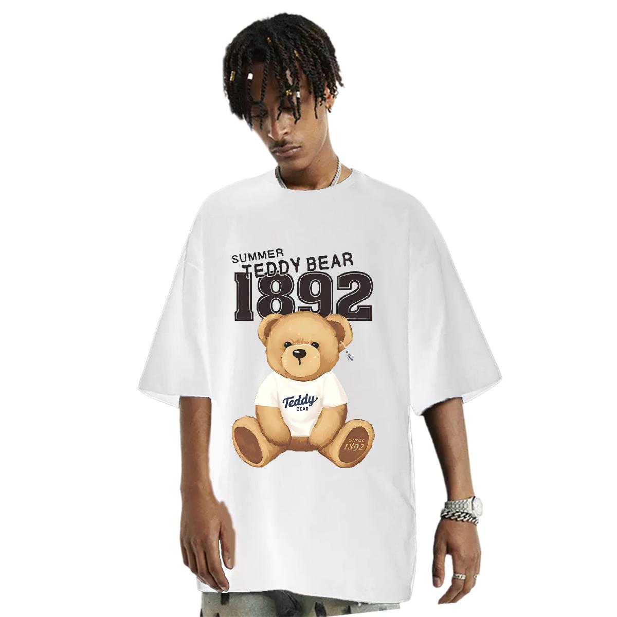 New Collection of Casual Cotton T-shirts for Men in Plus Sizes