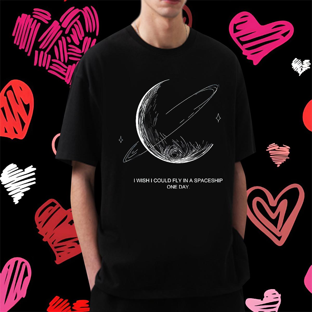 Loose Mens Tshirts Short Sleeve Cotton O-Neck Beach Mens T Shirts White Plus Size Fashion Tees Shirts