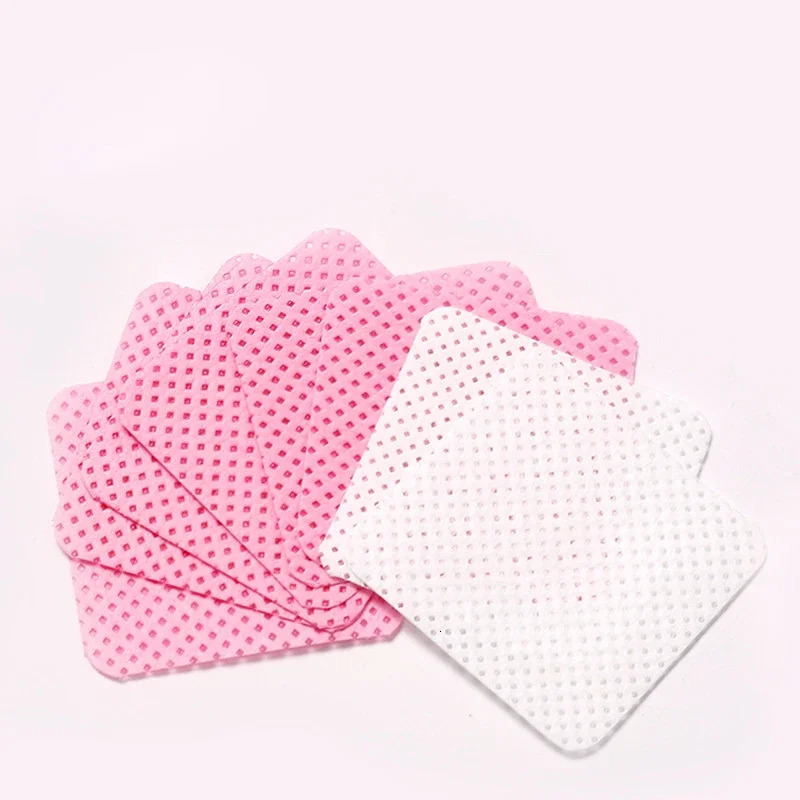 non-woven cloth wet towel Napkins polishing and removing gel nail wet towel nail manipulation gel cotton foot pad nail art cleaning tool tips 240705