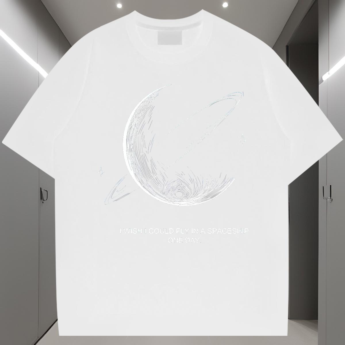 Factory Direct T Shirt For Man DIY Printed Tshirt for Man Woman Hip Hop Street 180g Cotton Brand Tshirts