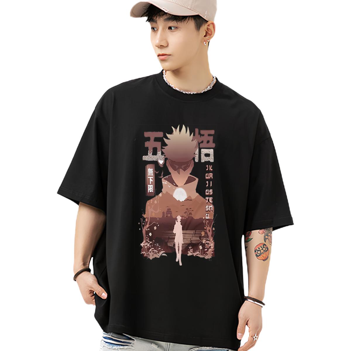 Cool Design Men T Shirts Daily Outfit Short Sleeve Cotton O-Neck Men Tees Custom Plus Size Cartoon Tee Shirt