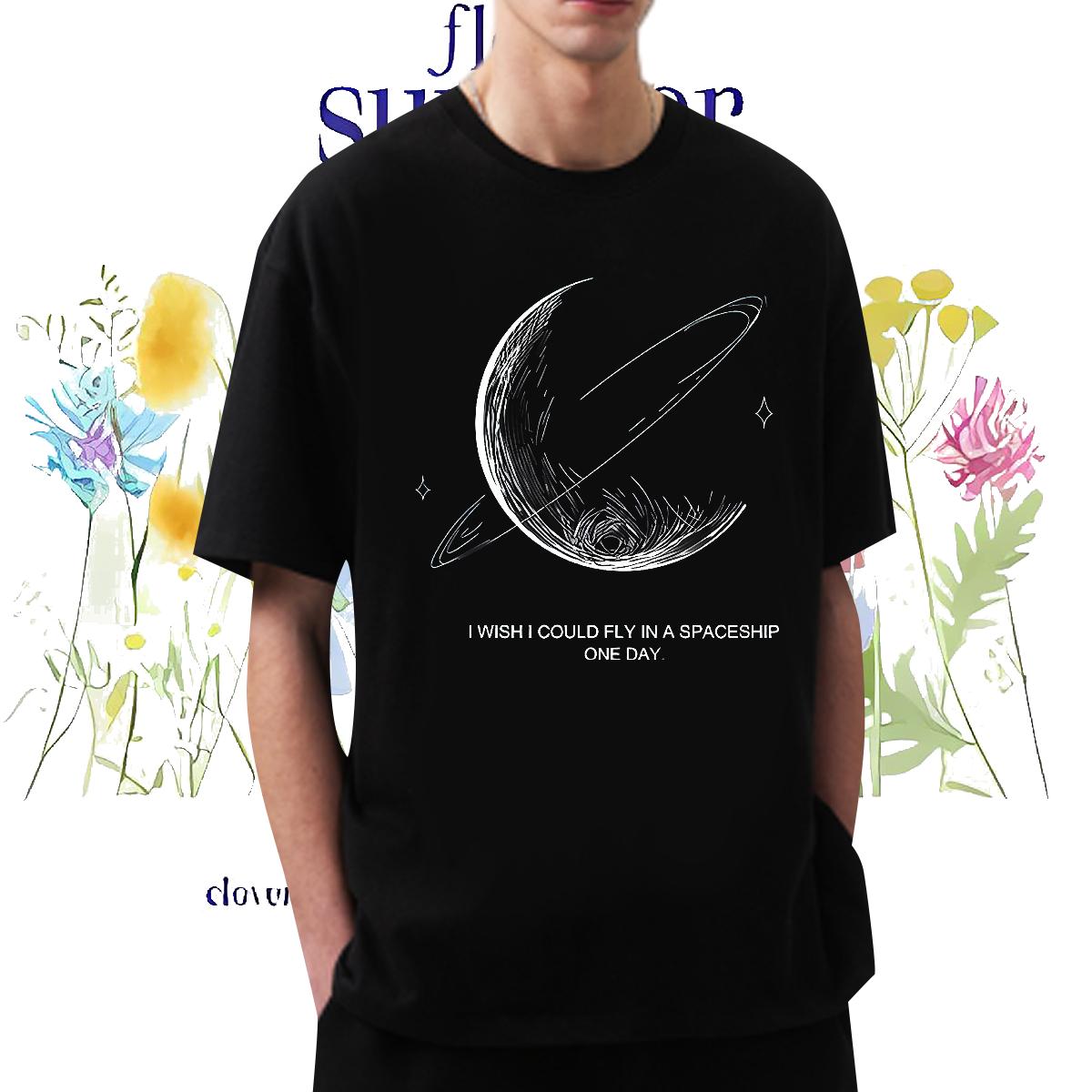 2024 Designer T Shirts Men Crew Neck Cotton Breathable Hip Hop Men Tops Tees Asian Size Cool Tee Shirt