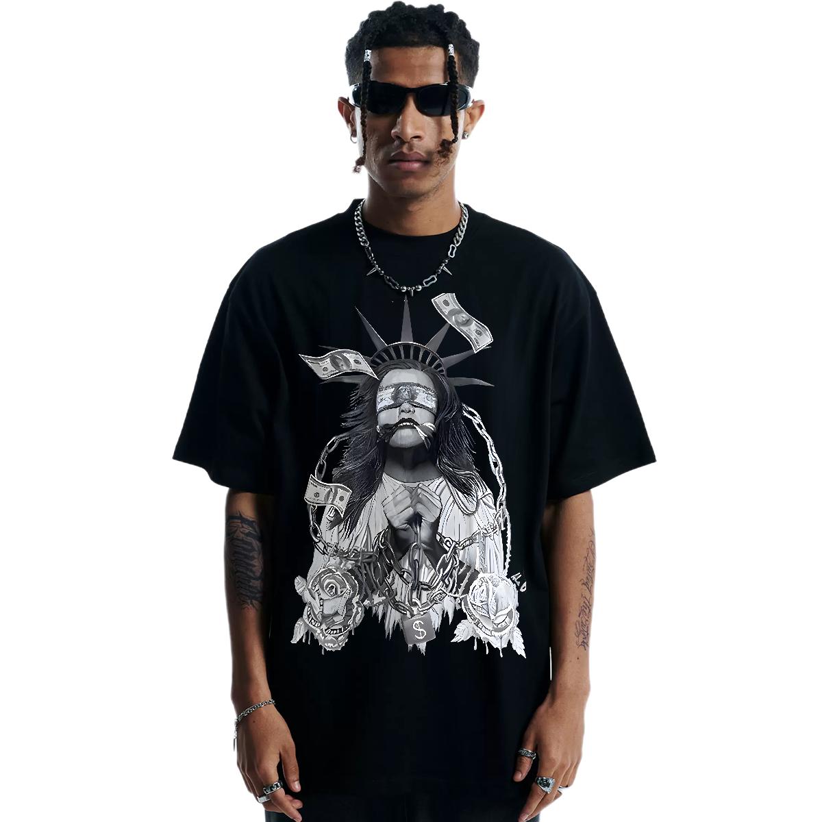 Designer T-Shirts Casual Round Neck Short Sleeve Men Tshirts Casual New Skull Tee Shirt