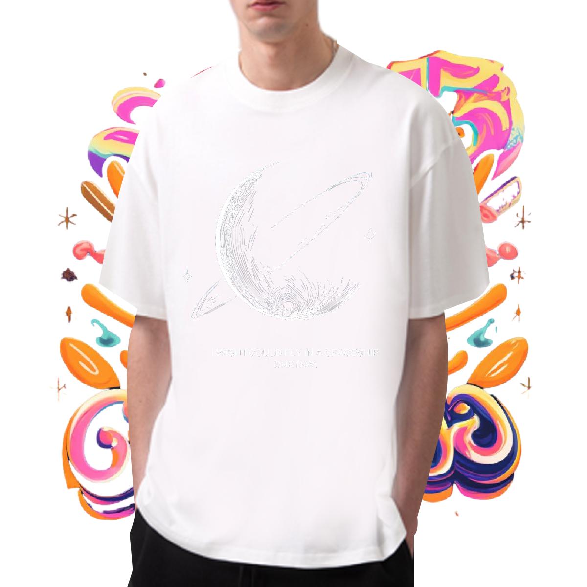 High Quality Tshirts Short Sleeve Cotton O-Neck Street wear Hip Hop T Shirt For Man Graphic 2024 DIY Wear