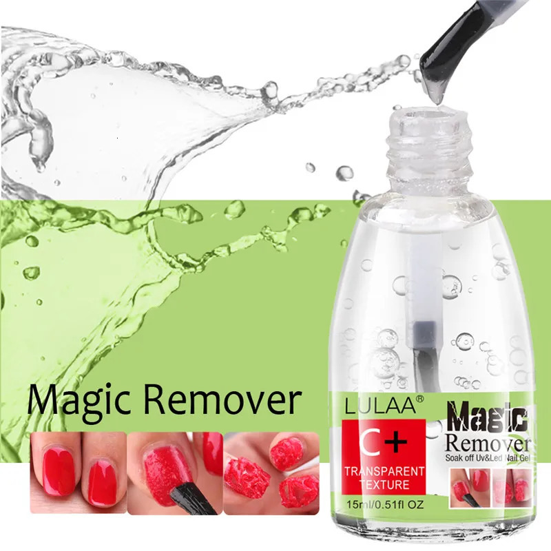 Magic nail polish burst gel magic nail polish r nail polish lint free exfoliator quick cleaning UV gel nail art tool 240705