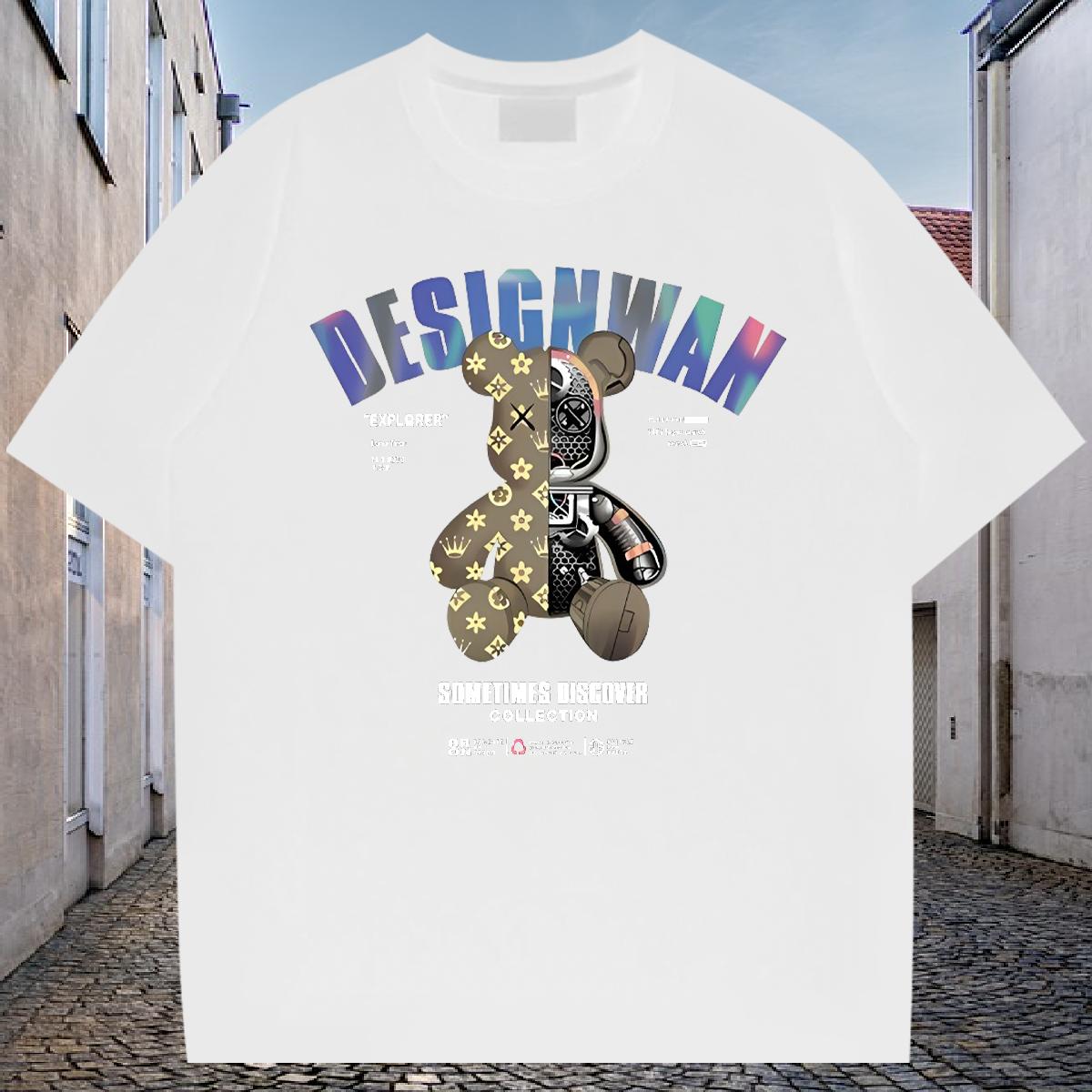 Popular Men Tees Short sleeve Cotton Soft Daily Wear T shirt Custom Printed Factory Direct Tees Shirts