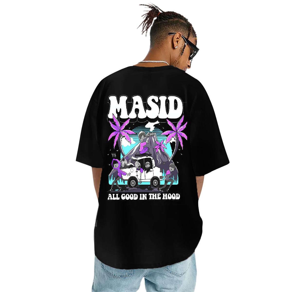 Brand T Shirt For Man Floral Print Tshirts Street Casual Breathable Short Sleeve Popular Clothings