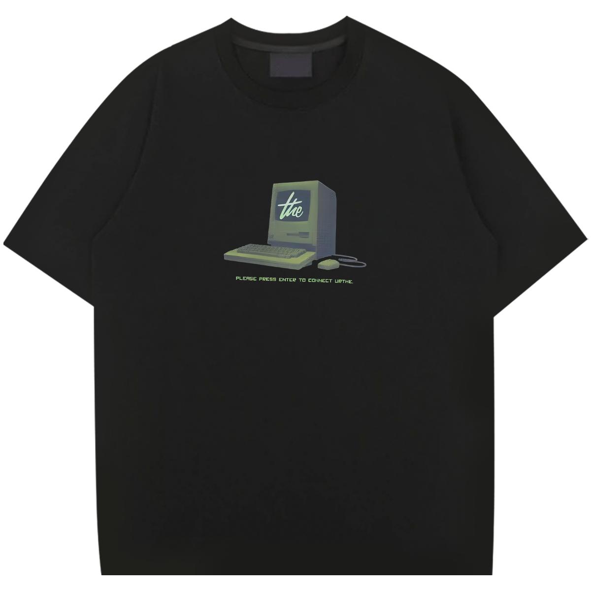 2024 Summer Man T Shirts Anime Mens Tshirts Hip Hop O-Neck Short Sleeve Cotton Wholesale Clothes