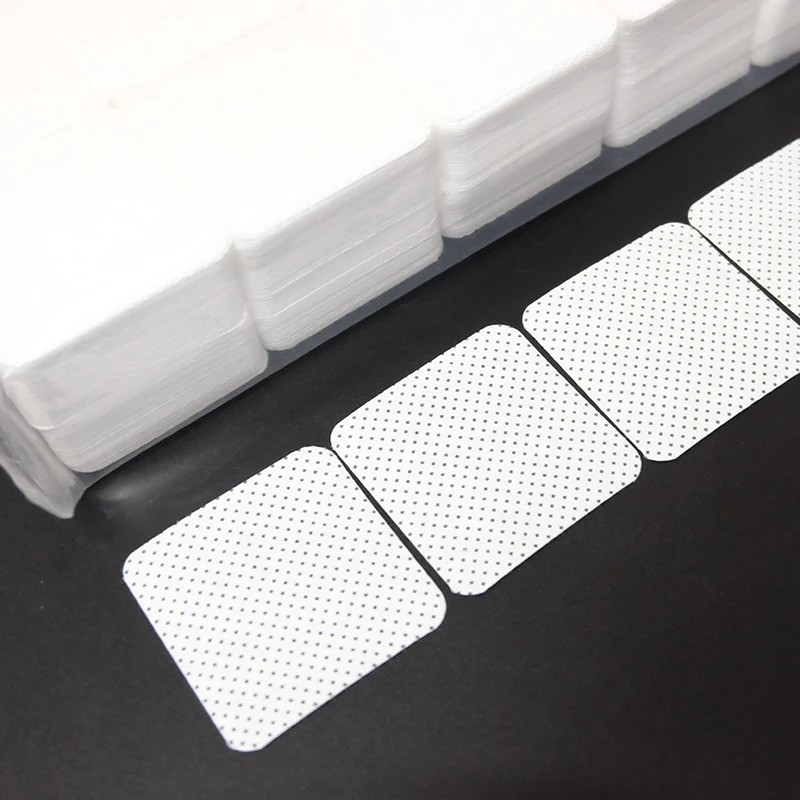 1000 pcs unlined nail towel nail polish removing pad absorbs soft eyelashes extends glue cleans towel removing handle tool 240705