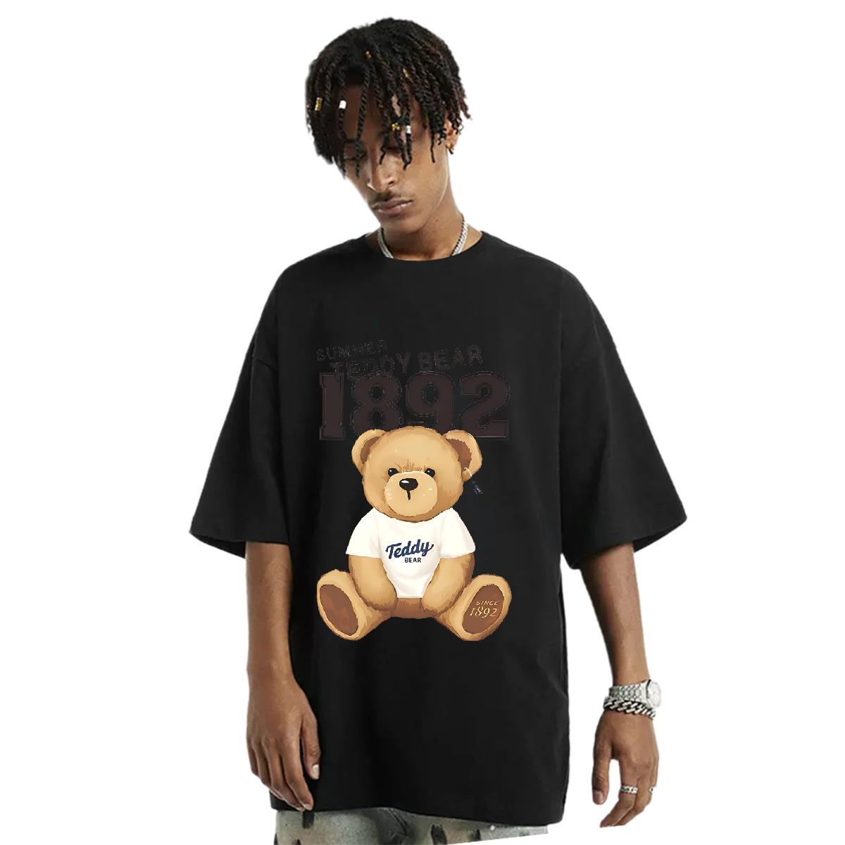 New Collection of Casual Cotton T-shirts for Men in Plus Sizes