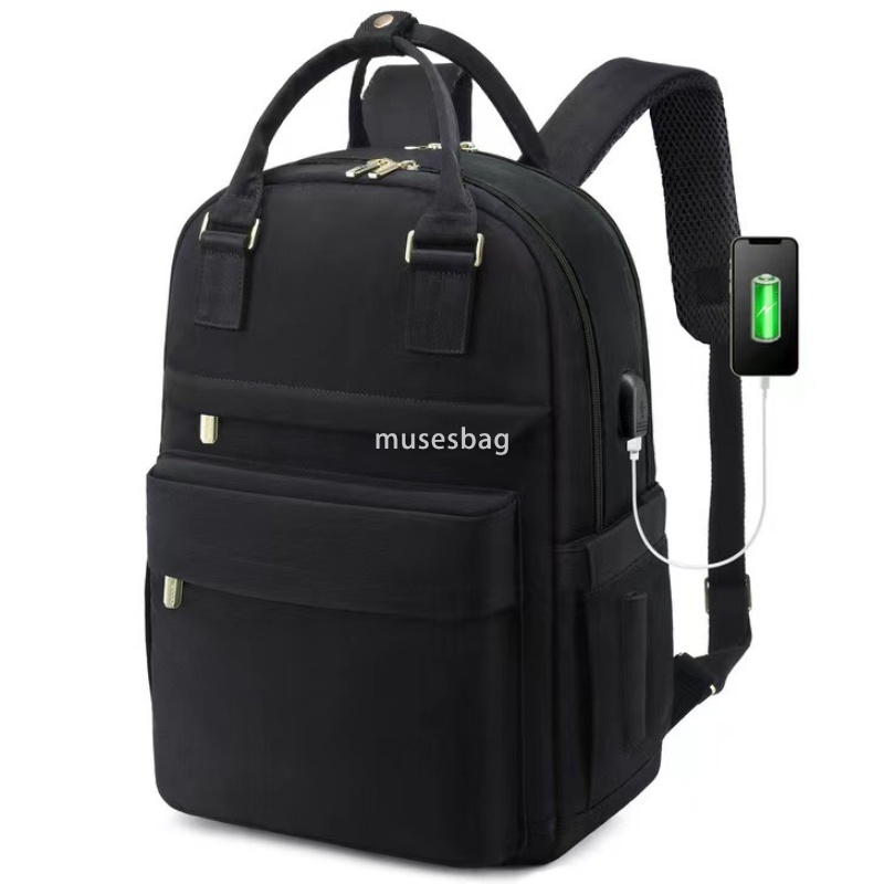 High end unisex designer backpack for men and women fashionable simple large capacity laptop bag practical casual portable travel backpack