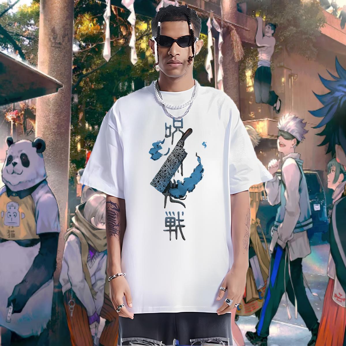 Cool Design Men T Shirts Street wear Hip Hop Crew Neck Cotton Breathable Men Clothes T-Shirt Customized Cartoon Printing S-3XL Tops