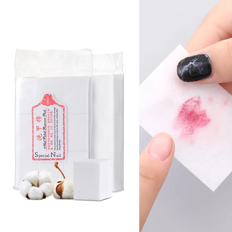 Pinpai unlined gel nail cleaning cotton towel r for nail removal paper cleaning tool manual gel nail r 240705