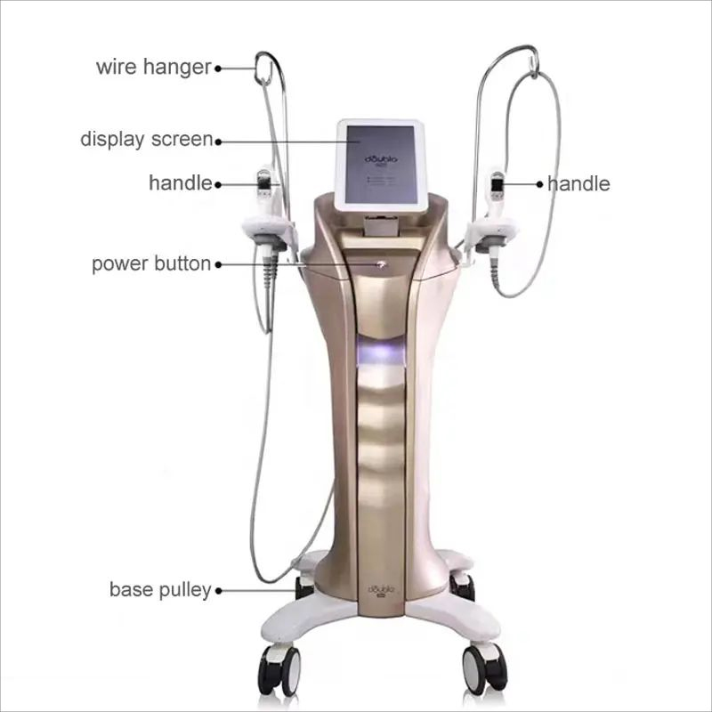 Professional 4 In 1 Skin Care 10 Cartridges Hi-Fu Double Chin Removal Anti-aging Skin Tightening Beauty Machine Suitable for All Kinds Skin Use