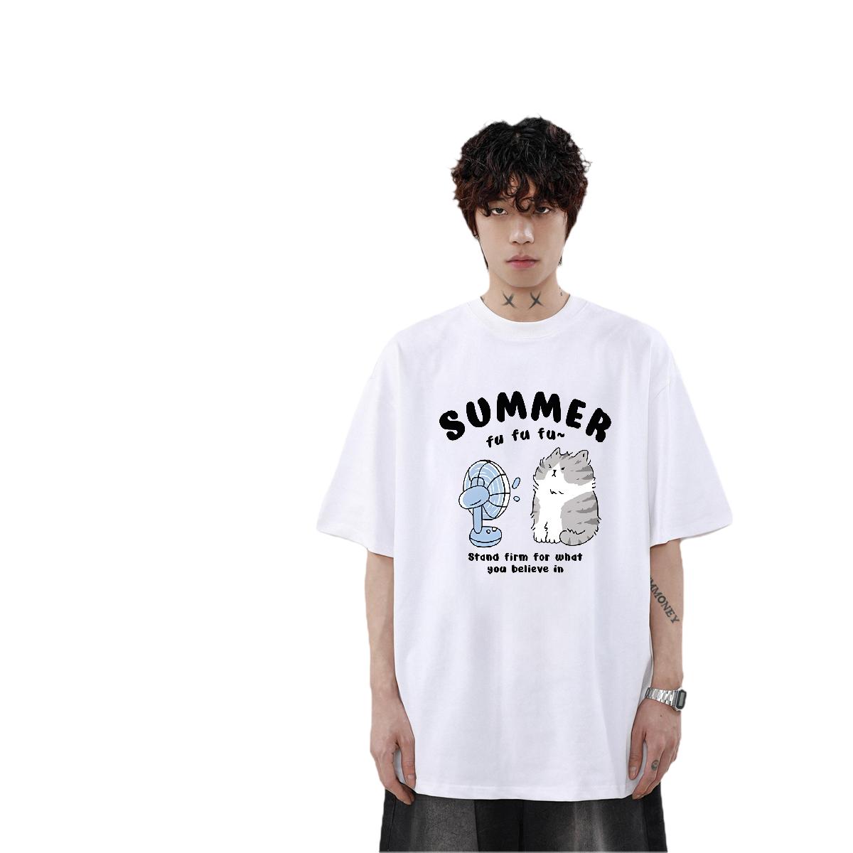 Freshen Up Your Summer Look with Customized Plus Size Cotton T-Shirts for Men