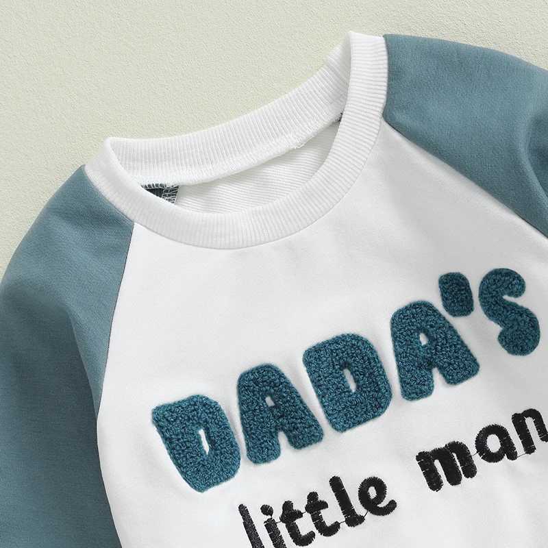 Clothing Sets Toddler Boy Autumn Clothes Letter Embroidery Long Sleeve Pullover Sweatshirt and Pants Set Kids Casual Tracksuits Outfits R240708