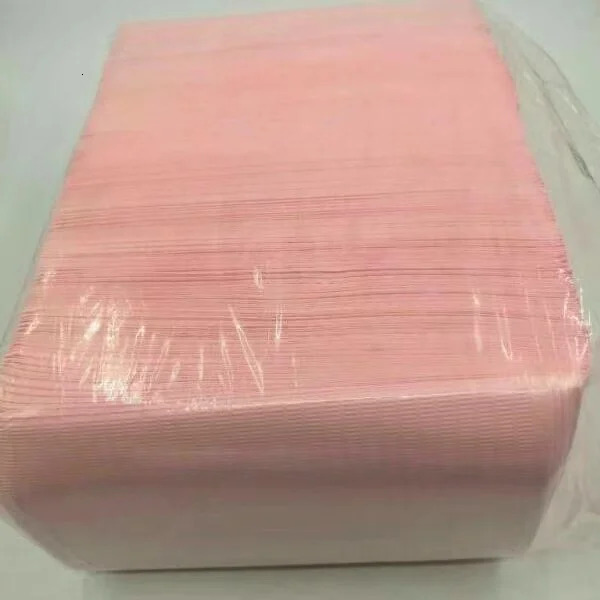 20Pcs nail art cleaning table mat disposable cleaning pad non-woven waterproof table cloth nail care tool 240705