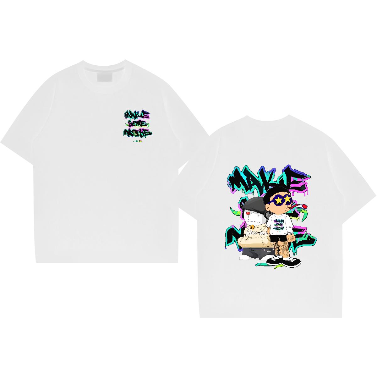 Loose Fit Men Tops Tees Breathable Crew Neck Cotton Sport T Shirt For Man White Plus Size Wholesale Clothes