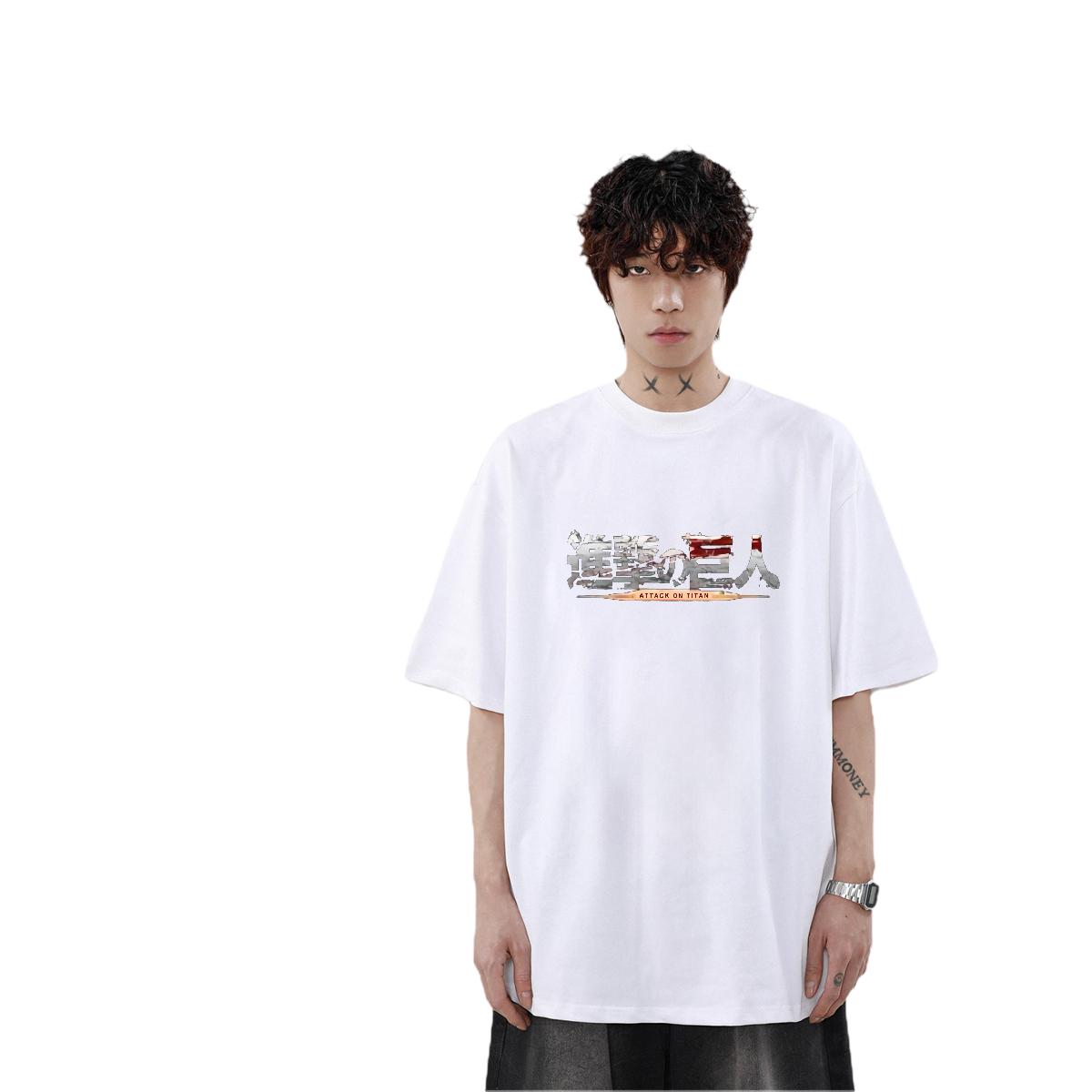 Classic T-Shirts Summer Casual Round Neck Short Sleeve Men Clothes T-Shirt Fashion Black Oversized Tees Shirts