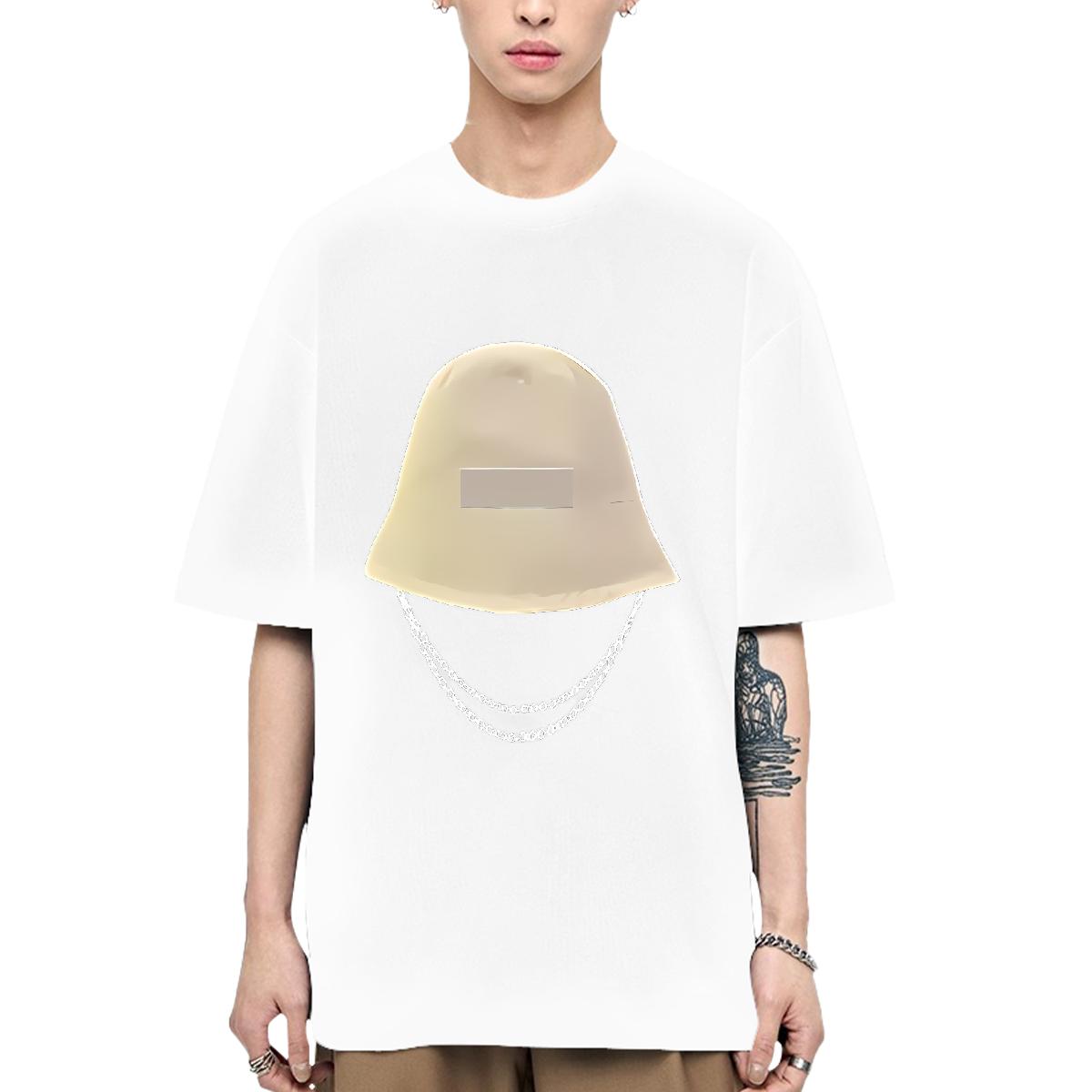 New Arrival T-Shirts for Men Oversized Men Clothes T-Shirt Street Breathable Short Sleeve Popular Tee Shirt