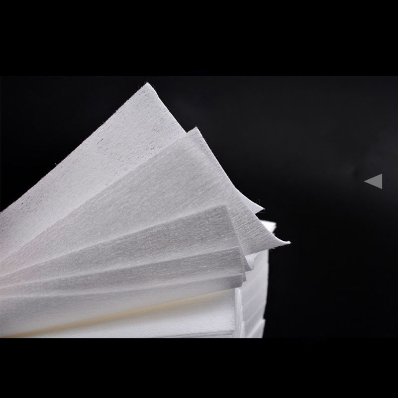 Nail cotton polishing removing wet towel gel cleaning ergonomic napkin non-woven cloth cleaning UV gel polishing paper pad towel nail tool #v 240705