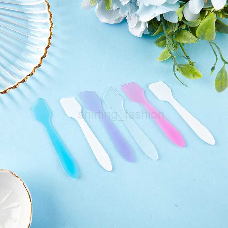 10 Pcs Mini Cosmetic Spatulas Scoop Face Cream Makeup Mask Mixed Spoon Beauty DIY Tools Eye Facial Makeup Applicator SticksCL240708