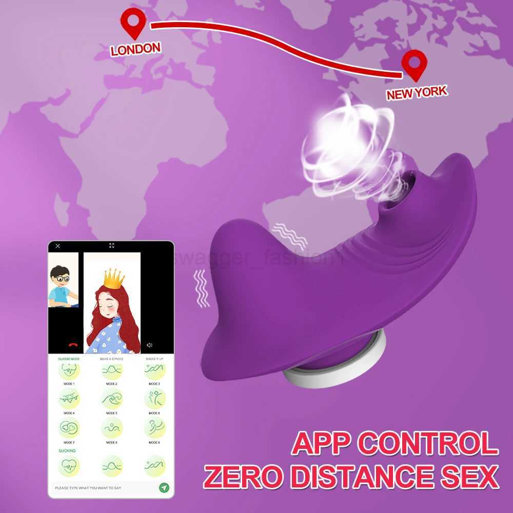 App Vibrator In Panties For Women Bluetooth Remote Control Clitoris Sucker Mini Vibro Clit Stimulator Adult Sucking sexes Toys 18+B240708