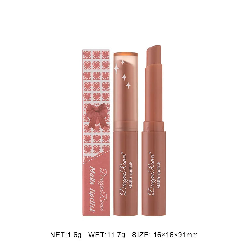 12 colors matte lipstick beauty lipstick gloss lipstick coloring balm rotating lipstick makeup nude bean paste 240705