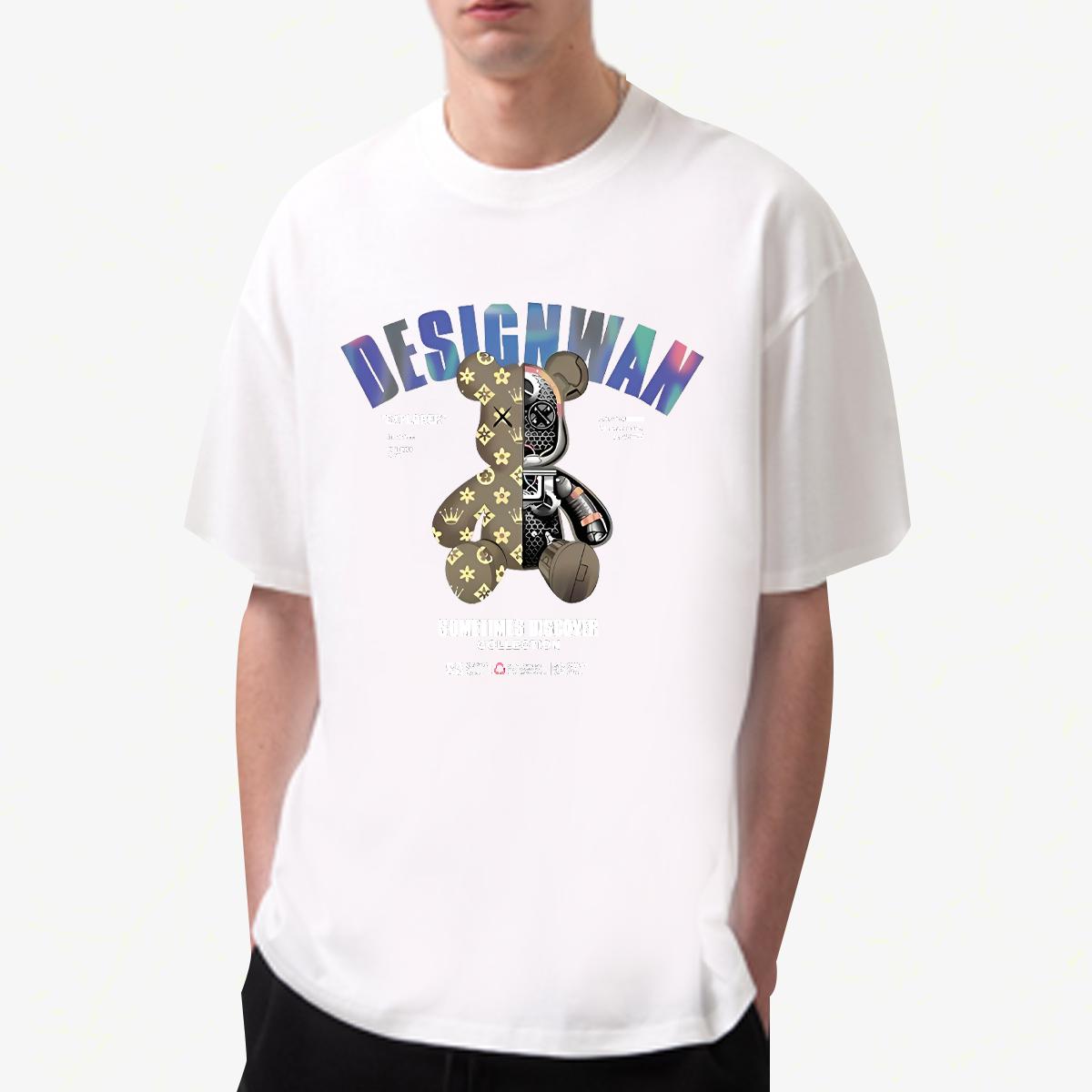 Fashion T Shirt For Man Black Oversized Outdoor Couples T Shirts Breathable Short Sleeve Classic