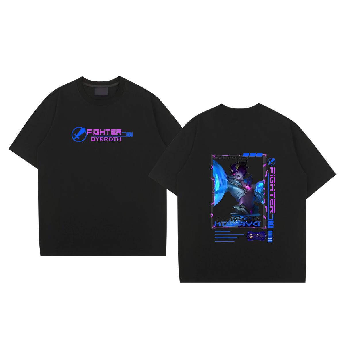 High Quality Men Clothes T-Shirt Cotton Breathable Short Sleeve Sports Casual Man T Shirts Plus Size Cartoon Brand Tee Shirt